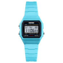 SKMEI 1460 Kids Digital Jelly Watch com alarme cronômetro